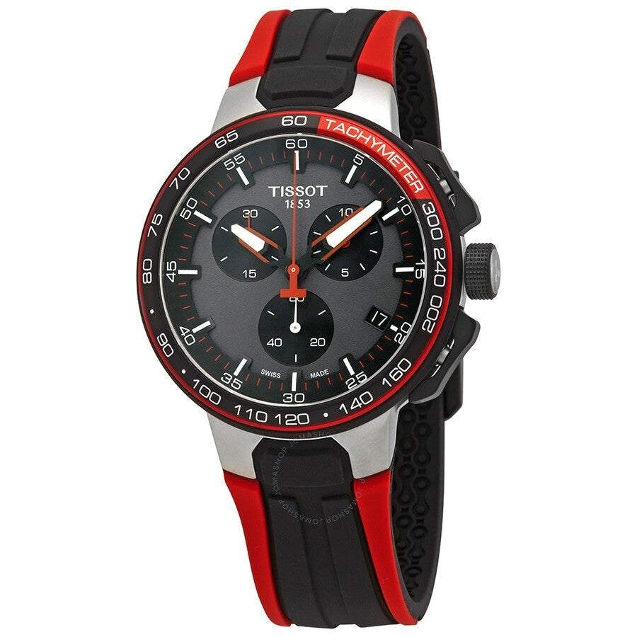 Tissot T-Race Cycling Chronograph Gunmetal Dial Men's Watch T111.417.27.441.00 - Dawson Watches