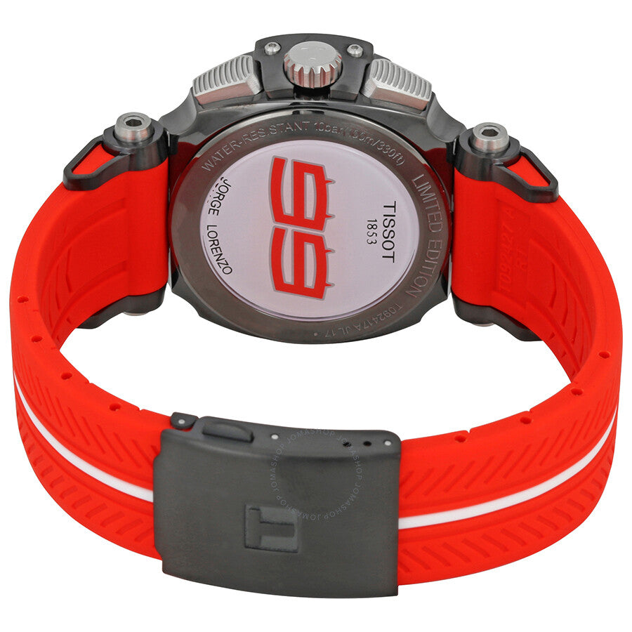Tissot T-Race Jorge Lorenzo Anthracite Dial Men's Watch T092.417.37.061.02 - Dawson Watches #3