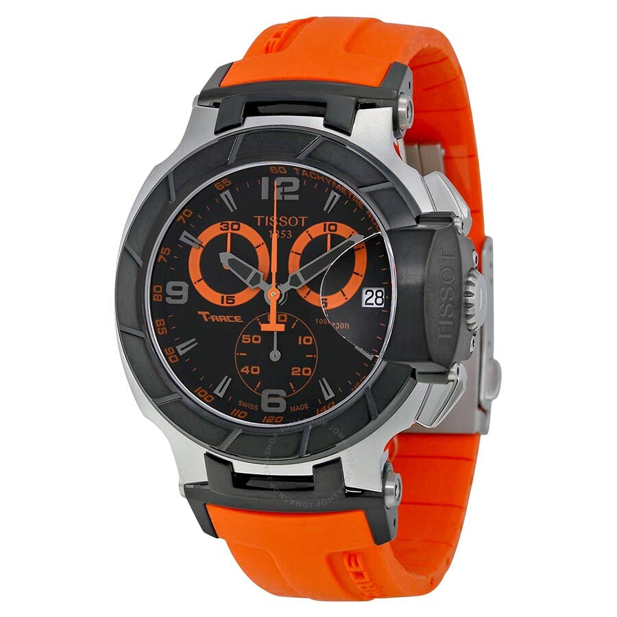 Tissot T-Race Black Dial Men's Watch T048.417.27.057.04 - Dawson Watches