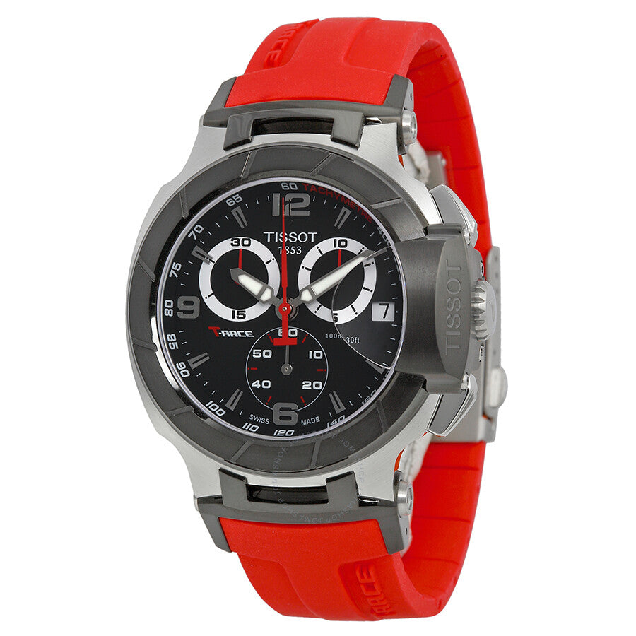 Tissot T-Race Chronograph Black Dial Men's Watch T048.417.27.057.01 - Dawson Watches