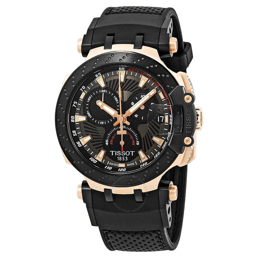 Tissot T-race Motogp Chronograph Black Dial Men's Watch T115.417.37.061.00 - Dawson Watches