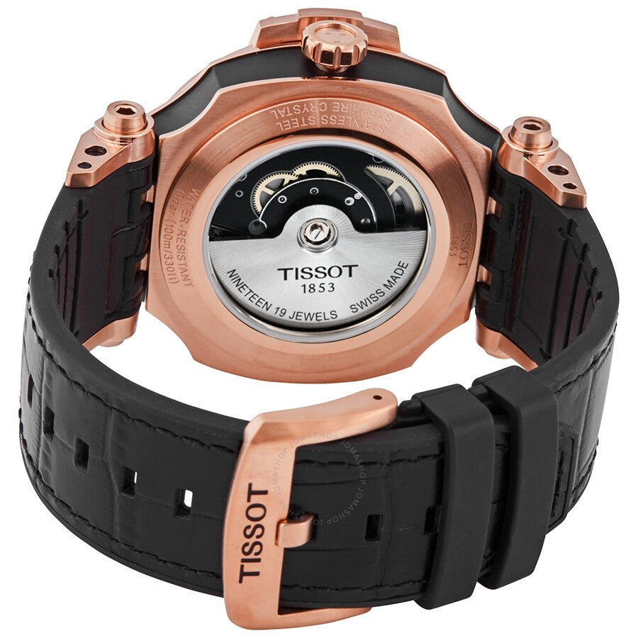 Tissot T-Race Swissmatic Automatic Black Dial Men's Watch T115.407.37.051.00 - Dawson Watches #3