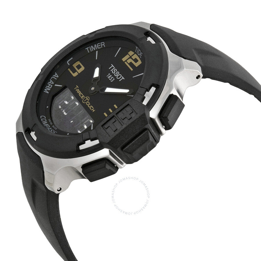 Tissot T-Race Touch Analog Digital Dial Black Synthetic Strap Men's Watch T0814201705700 - Dawson Watches #2