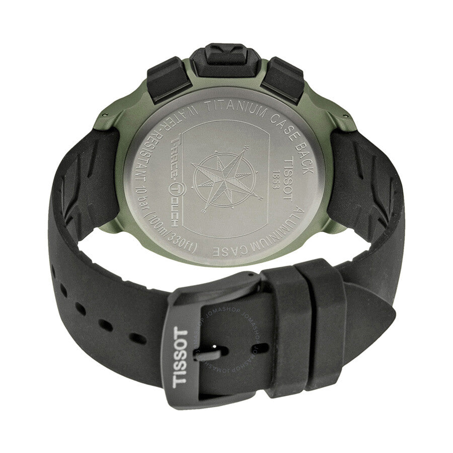 Tissot T-Race Touch Black Dial Black Rubber Men's Watch T0814209705701 - Dawson Watches #3