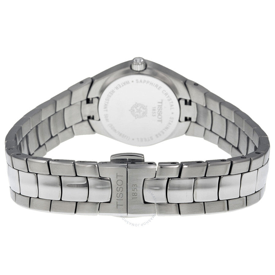 Tissot T-Round Pink Mother of Pearl Dial Ladies Watch T0960091115100 - Dawson Watches #3
