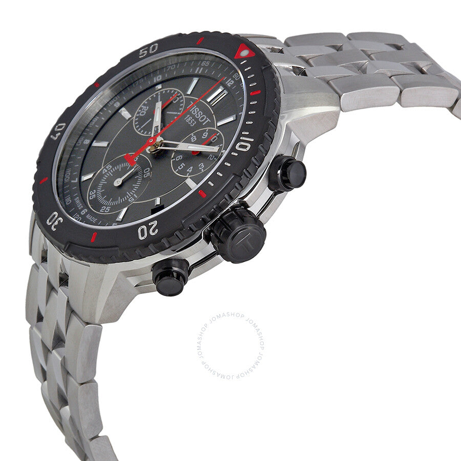 Tissot T-Sport PRS200 Chronograph Black Dial Men's Watch T0674172105100 - Dawson Watches #2
