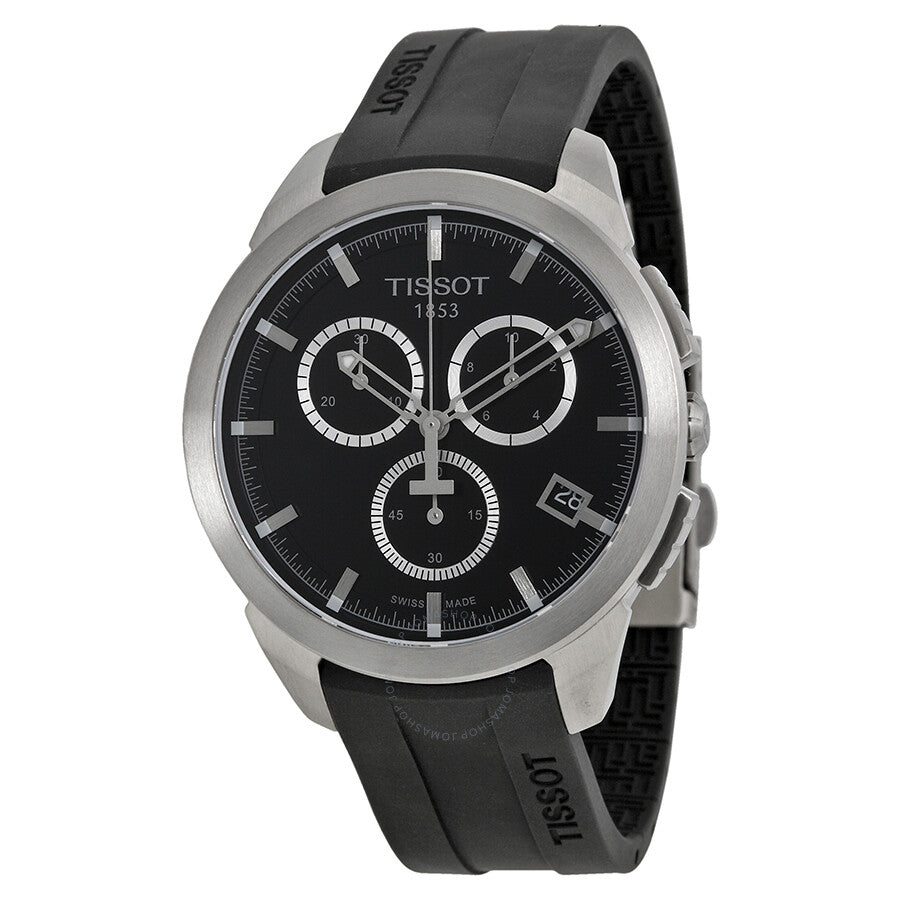 Tissot T-sport Titanium Black Dial Rubber Men's Watch T0694174705100 - Dawson Watches