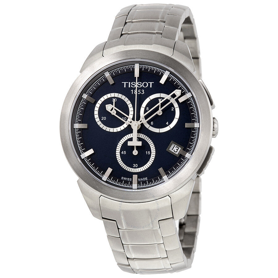 Tissot T-Sport Titanium Chronograph Blue Dial Men's Watch T0694174404100 - Dawson Watches