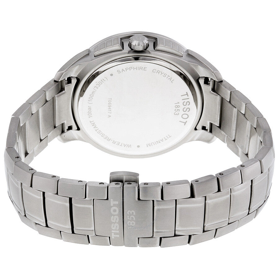 Tissot T-Sport Titanium Chronograph Blue Dial Men's Watch T0694174404100 - Dawson Watches #3