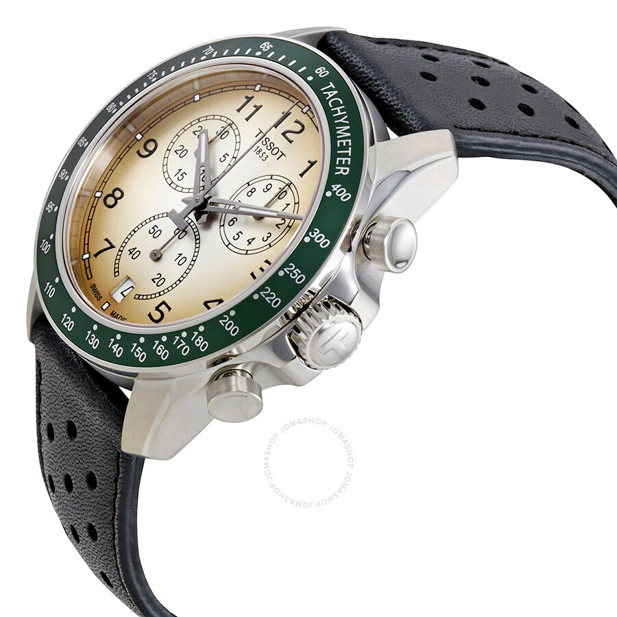 Tissot T-Sport V8 Black Leather Men's Watch T106.417.16.032.00 - Dawson Watches #2