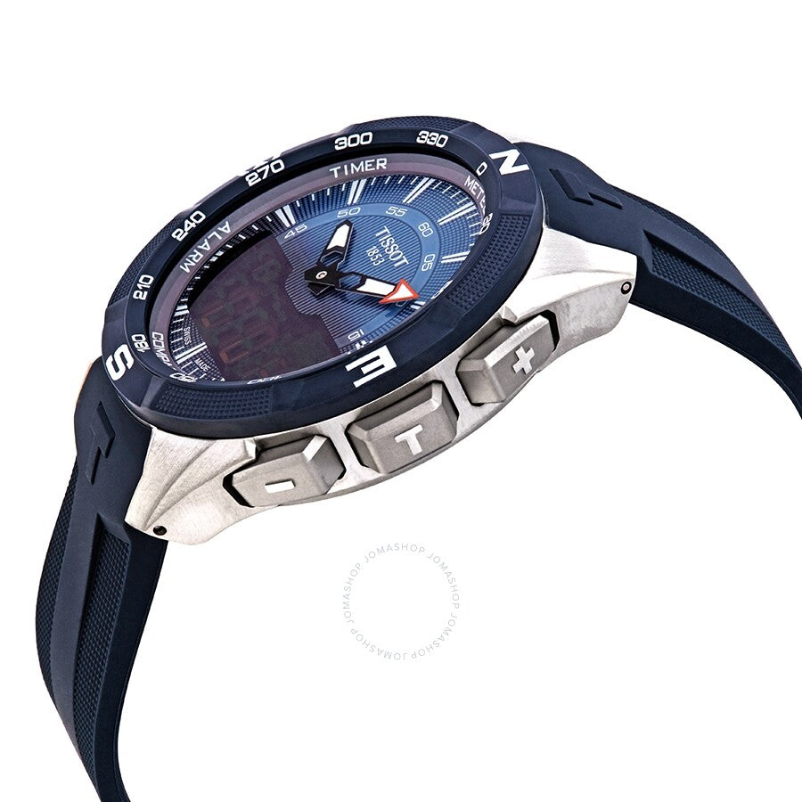 Tissot T-Touch Expert Solar II Blue Dial Men's Analog-Digital Watch T110.420.47.041.00 - Dawson Watches #2