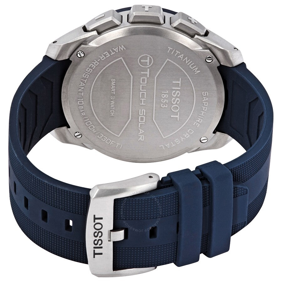 Tissot T-Touch Expert Solar II Blue Dial Men's Analog-Digital Watch T110.420.47.041.00 - Dawson Watches #3