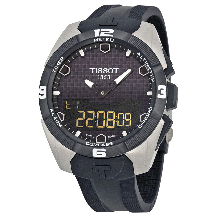 Tissot T-Touch Expert Solar Black Rubber Men's Watch T0914204705100 - Dawson Watches