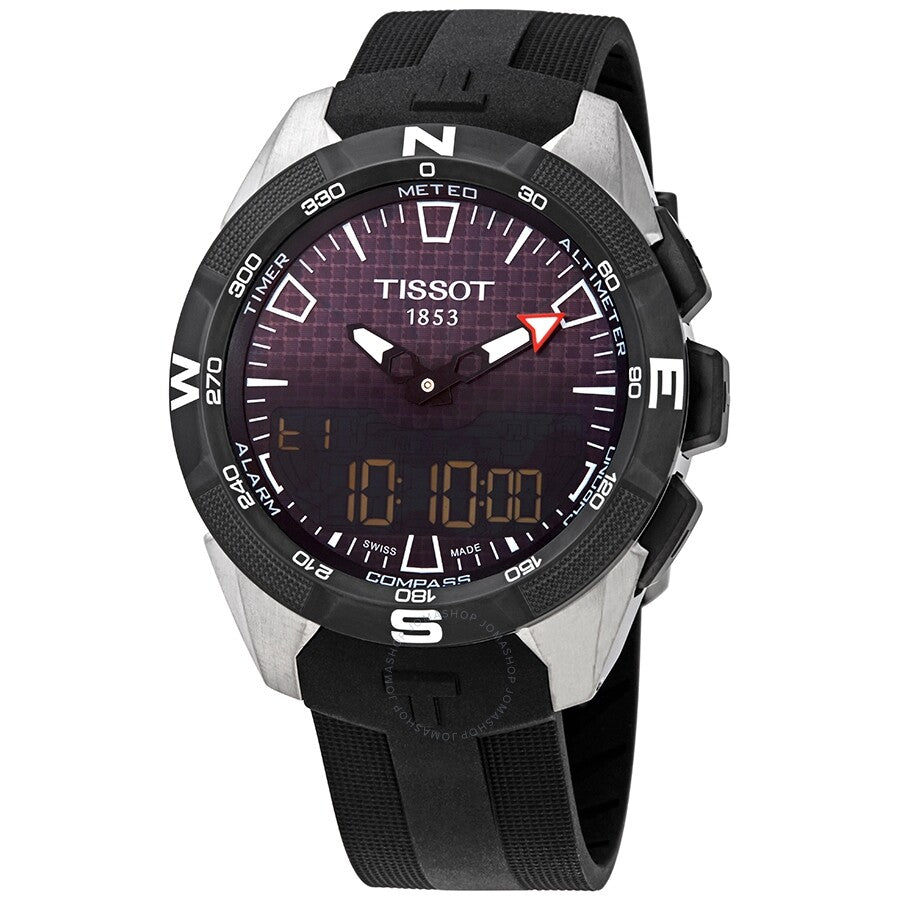 Tissot T-Touch Expert Solar II Men's Rubber Analog-Digital Watch T110.420.47.051.01 - Dawson Watches