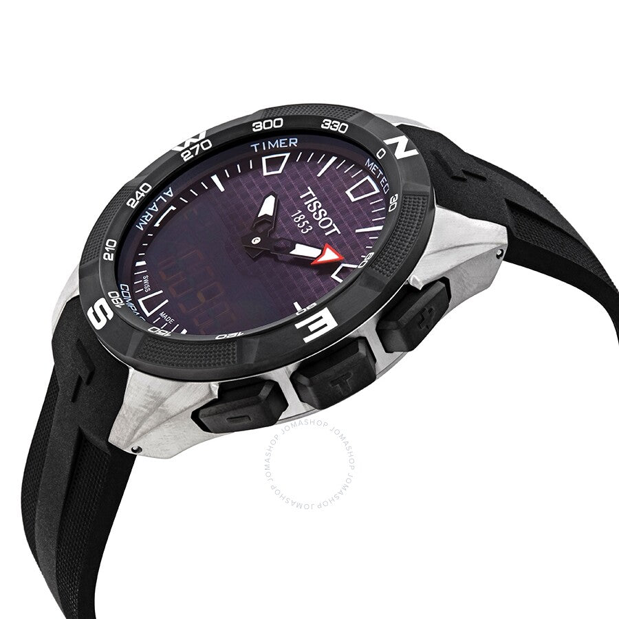 Tissot T-Touch Expert Solar II Men's Rubber Analog-Digital Watch T110.420.47.051.01 - Dawson Watches #2