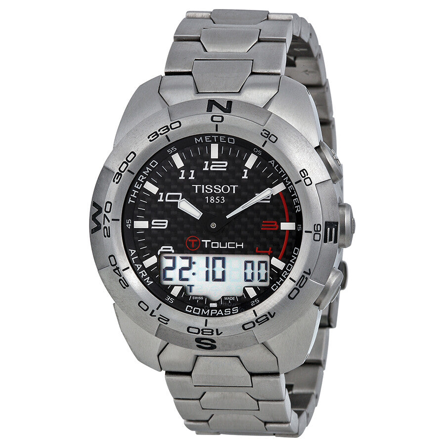 Tissot T-Touch Expert Satin Finish Titanium Analog/Digital Men's Watch T013.420.44.202.00 - Dawson Watches