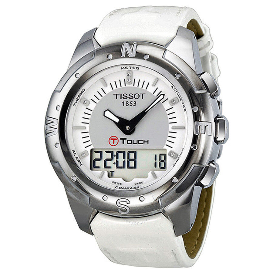 Tissot T-Touch II Multi-Function Silver Dial Titanium Watch T047.220.46.086.00 - Dawson Watches