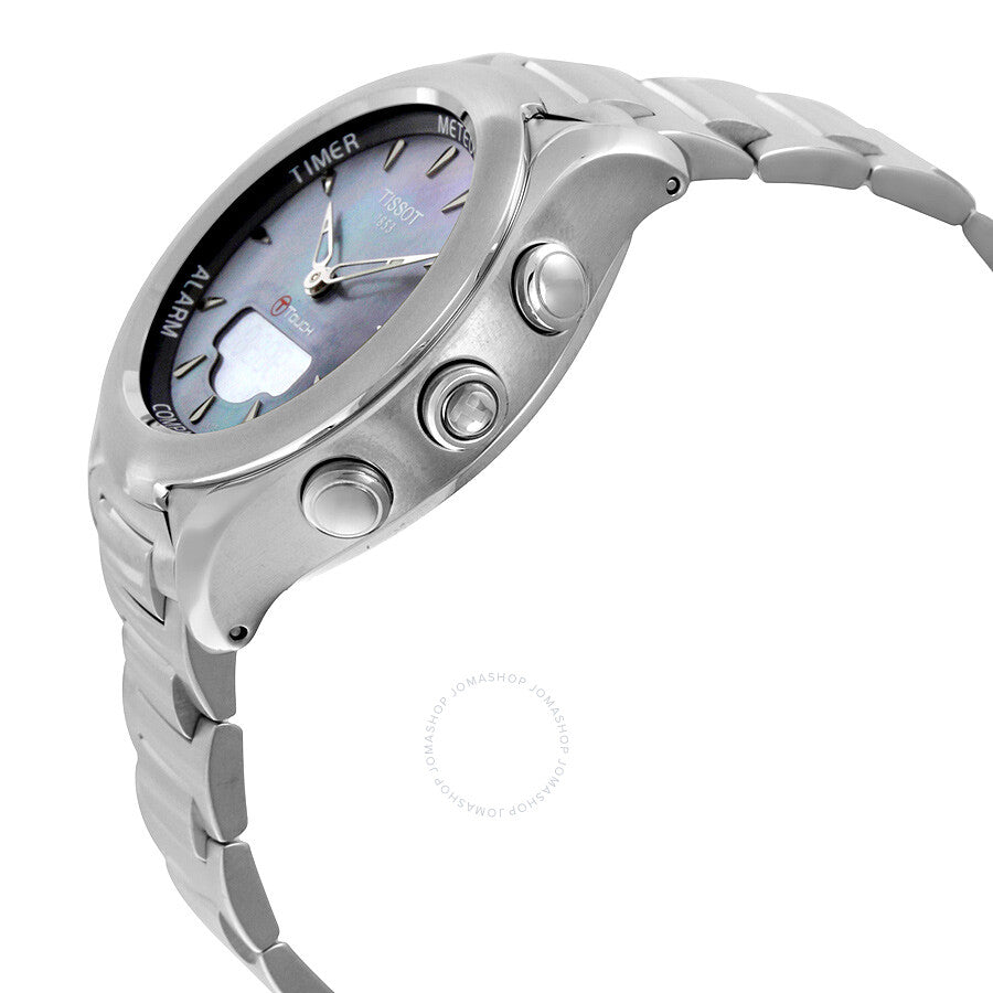 Tissot T-Touch Solar Lady Mother of Pearl Dial Ladies Watch T0752201110101 - Dawson Watches #2