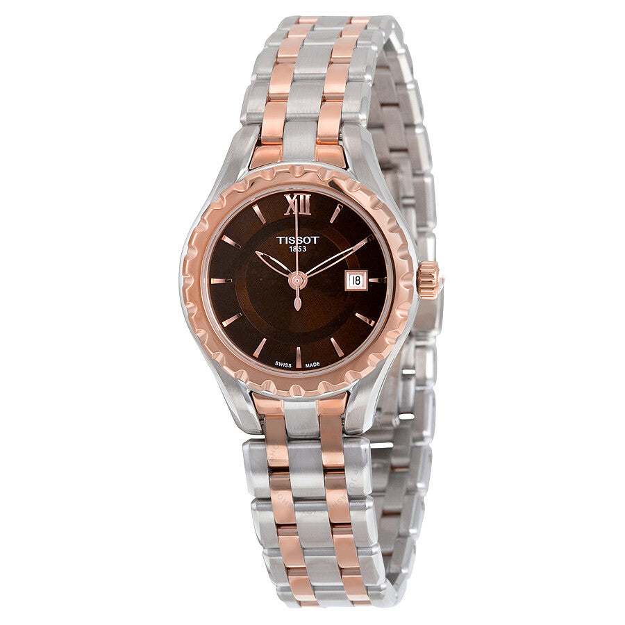 Tissot T-Trend Lady Brown Dial Ladies Watch Watch T0720102229800 - Dawson Watches