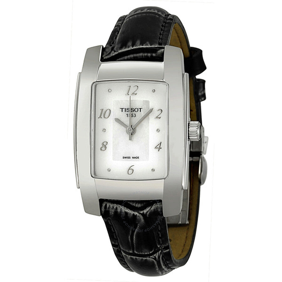 Tissot T-Trend T10 Diamond Mother of Pearl Stainless Steel Ladies Watch T073.310.16.116.00 - Dawson Watches