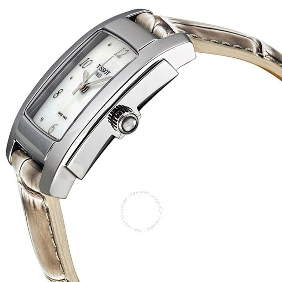 Tissot T-Trend T10 Diamond Mother of Pearl Stainless Steel Ladies Watch T073.310.16.116.01 - Dawson Watches #2
