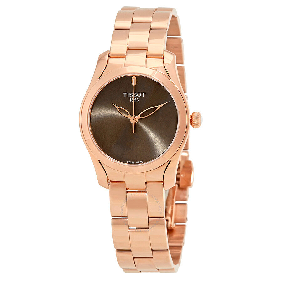 Tissot T-Wave Anthracite Dial Ladies Watch T112.210.33.061.00 - Dawson Watches