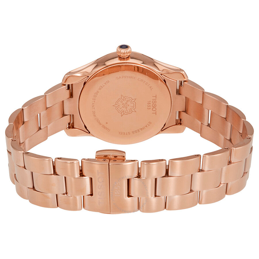 Tissot T-Wave Cream Dial Ladies Watch T112.210.33.451.00 - The Watches Men & Co #3