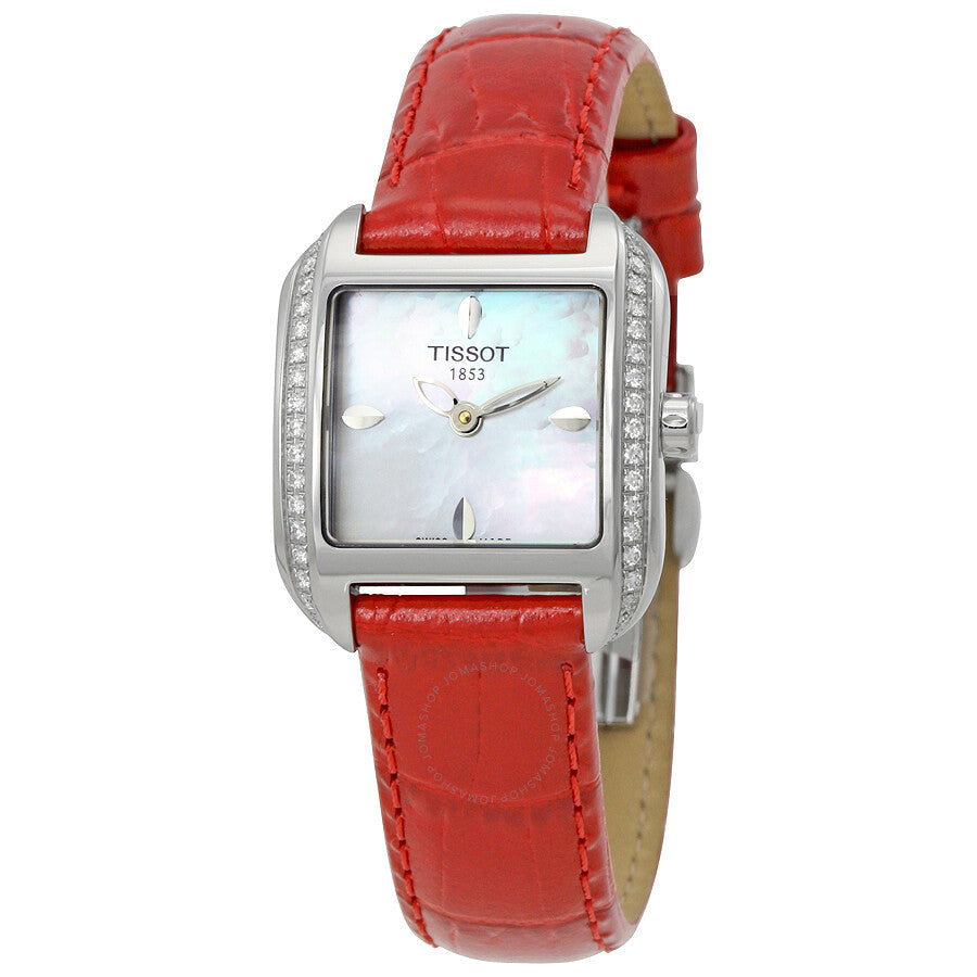 Tissot T-Wave Mother of Pearl Dial Ladies Watch T02.1.365.71 - Dawson Watches