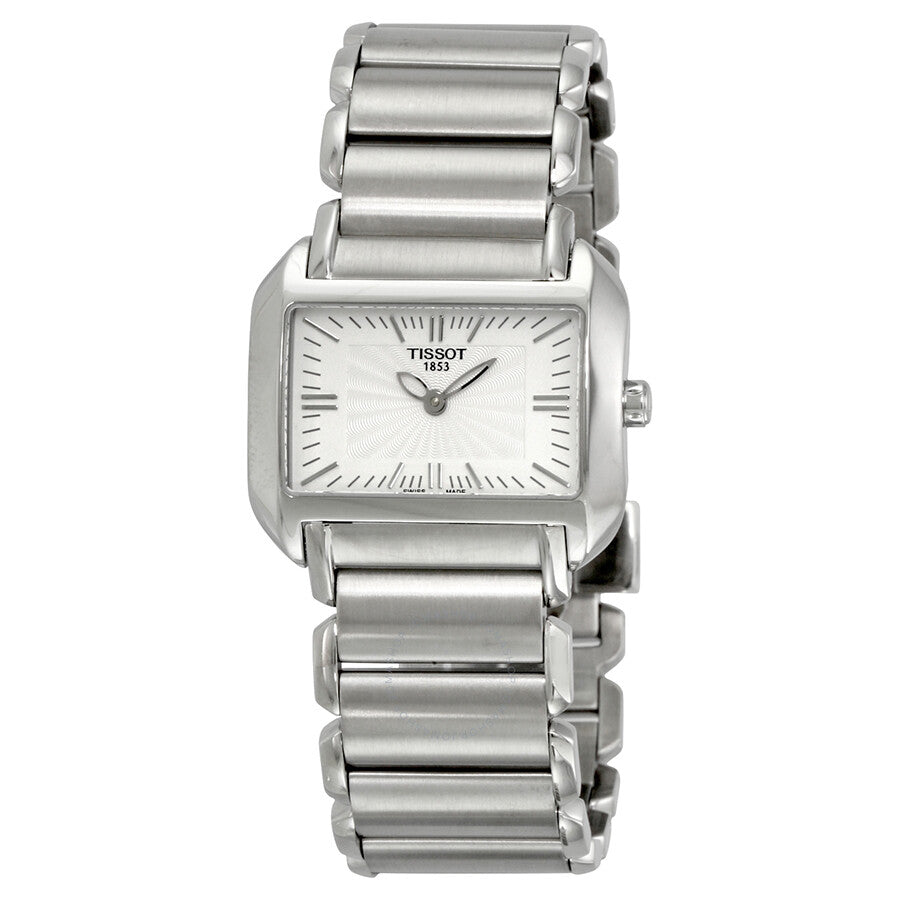 Tissot T-Wave Silver Dial Stainless Steel Ladies Watch T0233091103100 - Dawson Watches