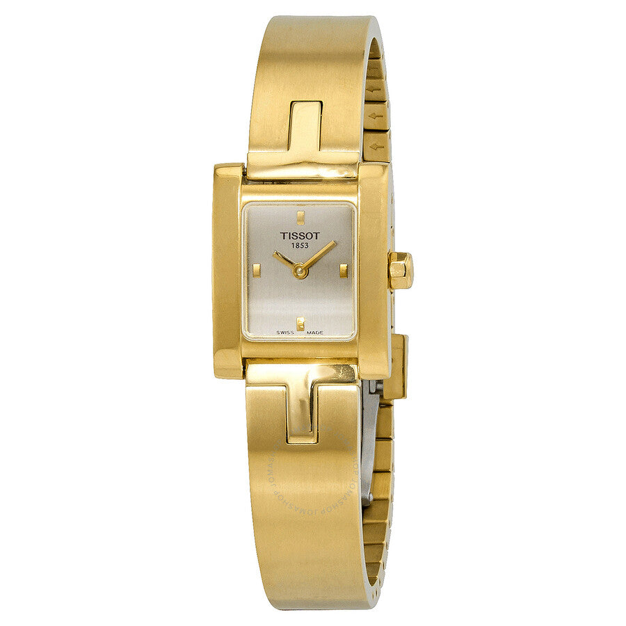 Tissot T3 Quartz Silver Dial Ladies Watch T62.5.185.71 - Dawson Watches