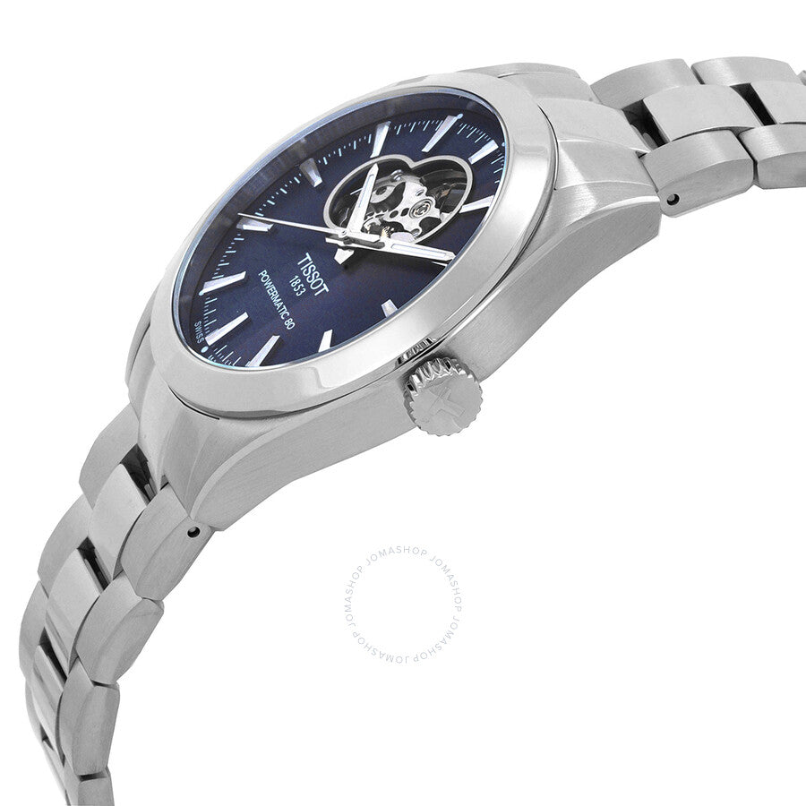 Tissot Gentleman Powermatic 80 Open Heart Automatic Blue Dial Men's Watch T127.407.11.041.01 - Dawson Watches #2