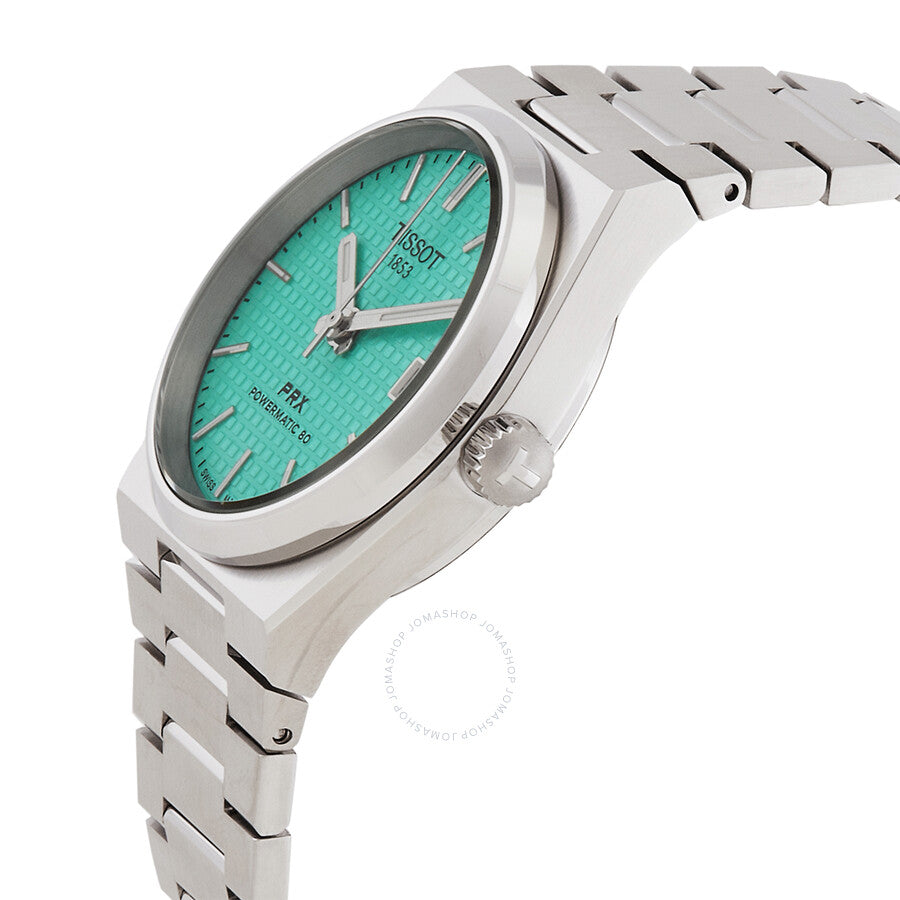 Tissot T-Classic Automatic Green Dial Unisex Watch T1372071109101 - Dawson Watches #2