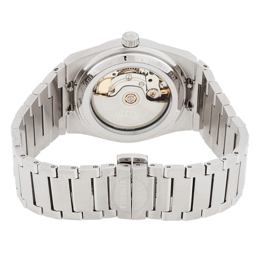 Tissot T-Classic Automatic Green Dial Unisex Watch T1372071109101 - Dawson Watches #3