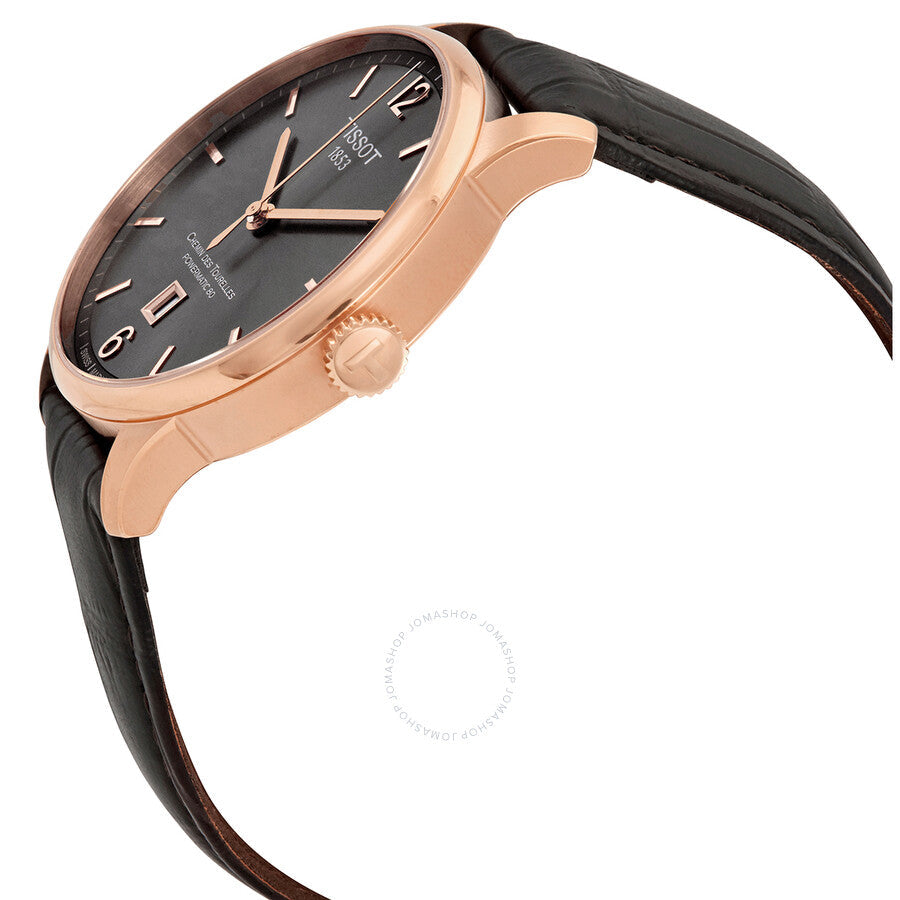 Tissot T-Classic Automatic Gunmetal Dial Men's Watch T099.407.36.447.00 - Dawson Watches #2