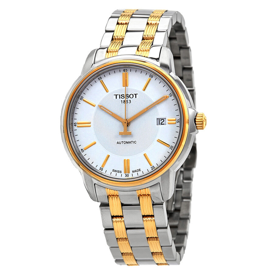 Tissot T-Classic Automatic III White Dial Men's Watch T065.407.22.031.00 - Dawson Watches