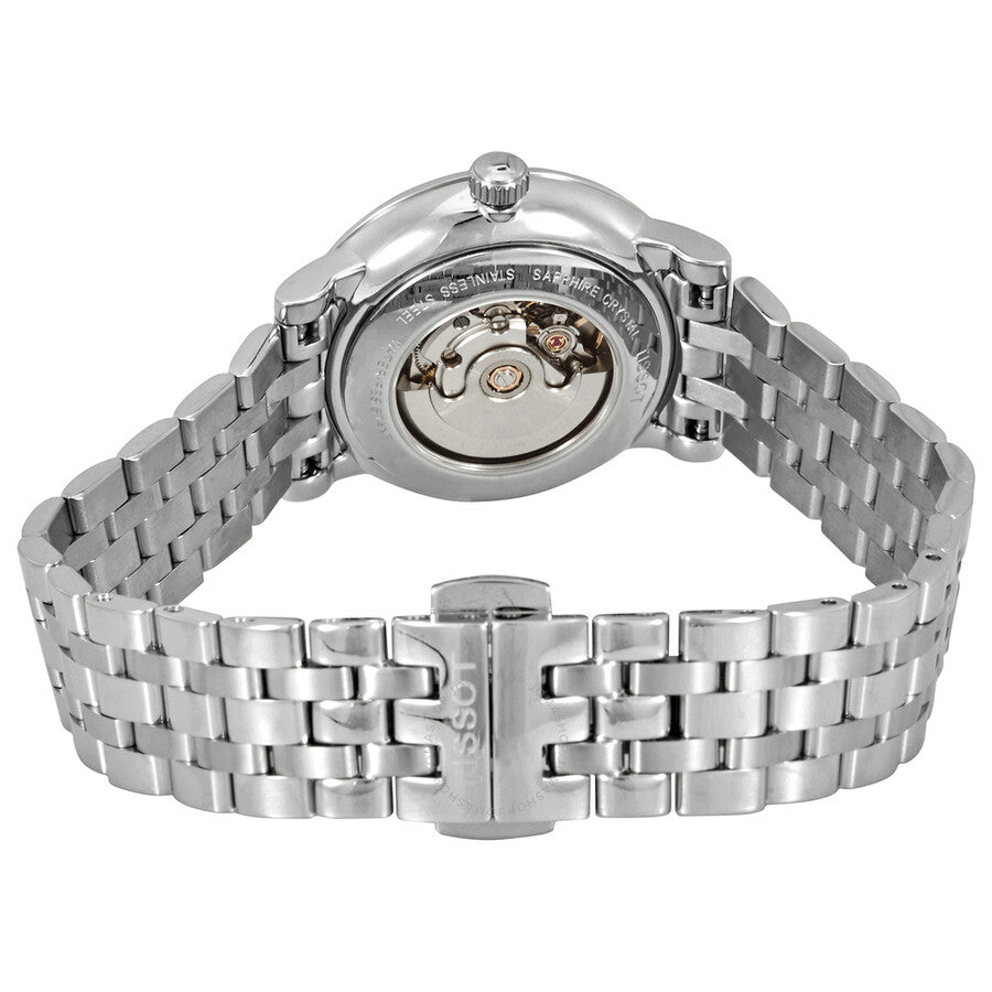 Tissot T-Classic Automatic Silver Dial Ladies Watch T122.207.11.033.00 - Dawson Watches #3