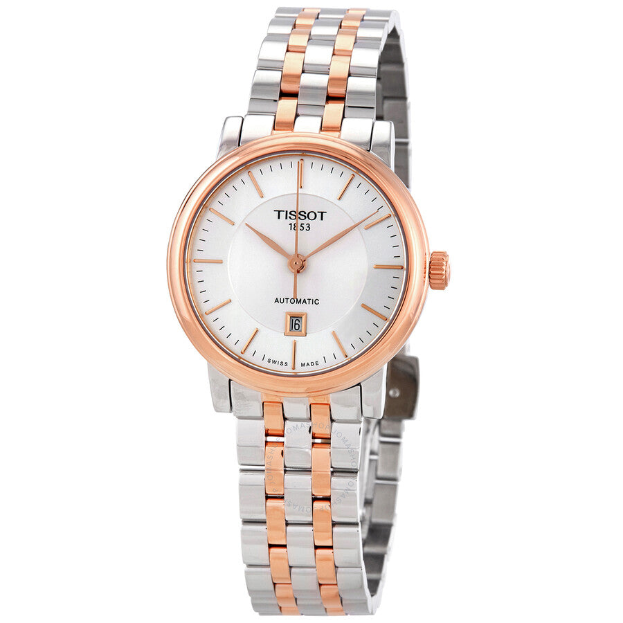 Tissot T-Classic Carson Silver Dial Ladies Watch T122.207.22.031.01 - Dawson Watches