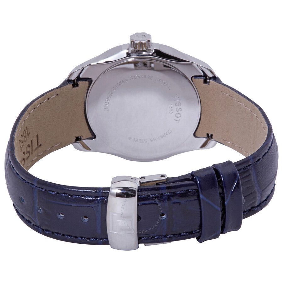 Tissot T-Classic Couturier Quartz Blue Dial Ladies Watch T035.210.16.041.00 - Dawson Watches #3