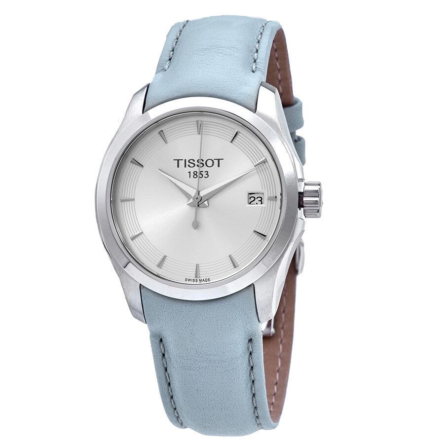 Tissot T-Classic Couturier Quartz Silver Dial Ladies Watch T035.210.16.031.02 - Dawson Watches