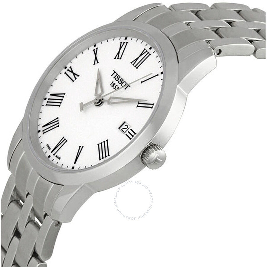 Tissot T-Classic Dream White Dial Stainless Steel Men's Watch T033.410.11.013.01 - Dawson Watches #2