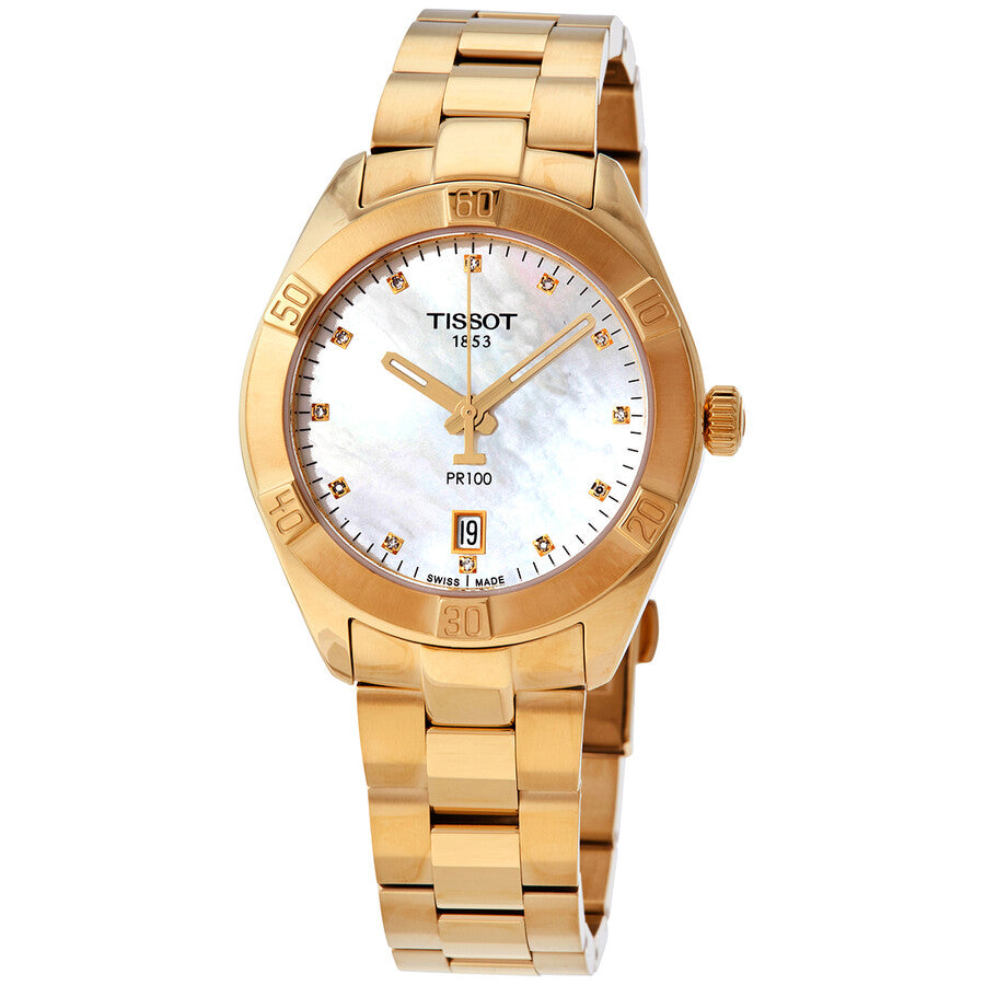 Tissot T-Classic PR100 Quartz Diamond Ladies Watch T101.910.33.116.01 - Dawson Watches