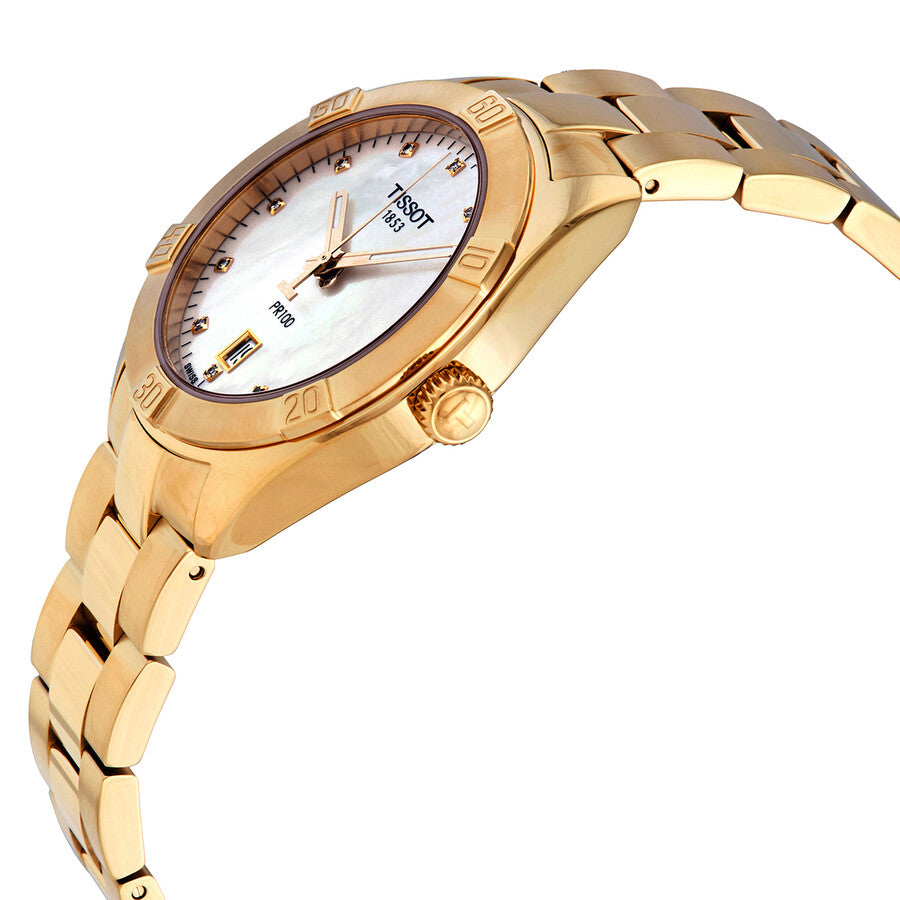Tissot T-Classic PR100 Quartz Diamond Ladies Watch T101.910.33.116.01 - Dawson Watches #2