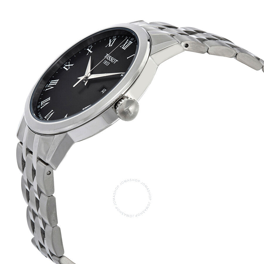 Tissot T-Classic Quartz Black Dial Men's Watch T129.410.11.053.00 - Dawson Watches #2