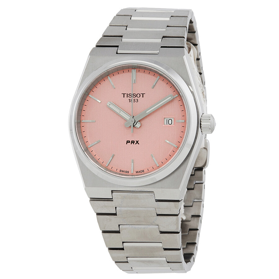 Tissot T-Classic Quartz Pink Dial Ladies Watch T1372101133100 - Dawson Watches