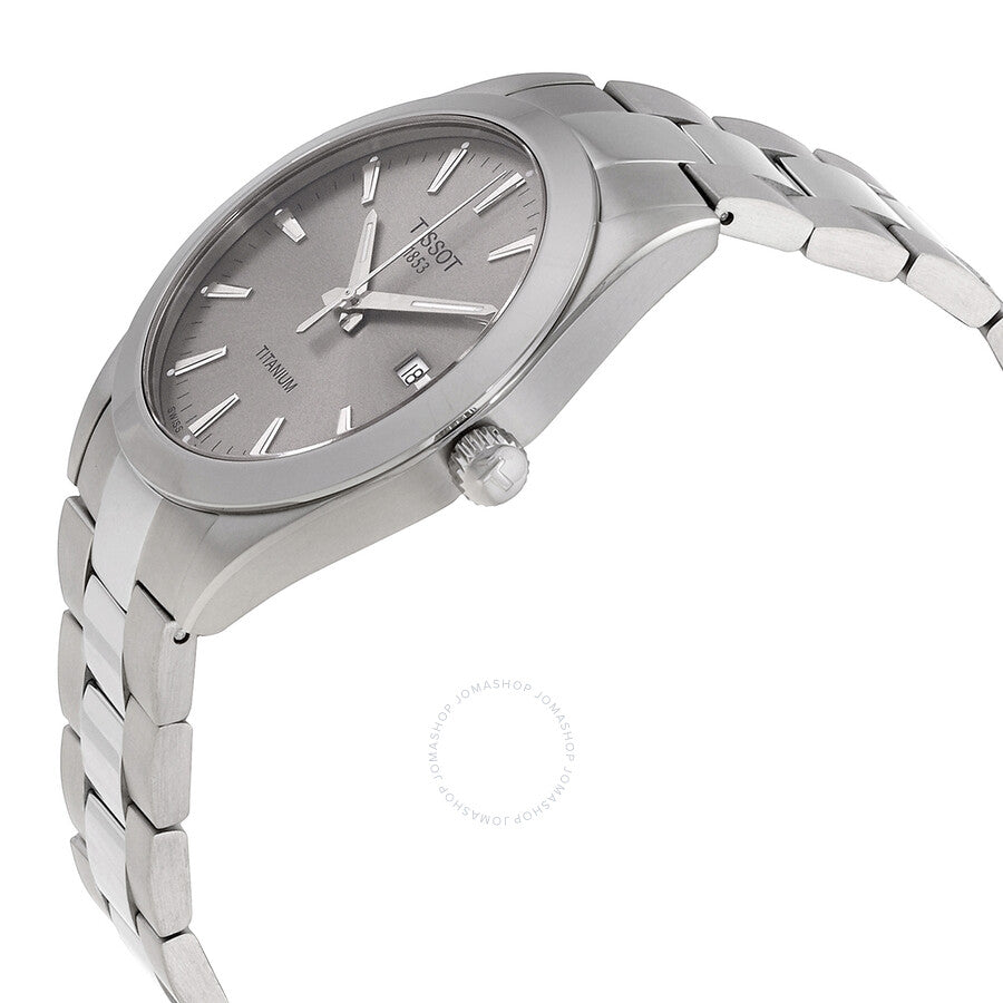 Tissot T-Classic Titanium Quartz Grey Dial Men's Watch T127.410.44.081.00 - Dawson Watches #2