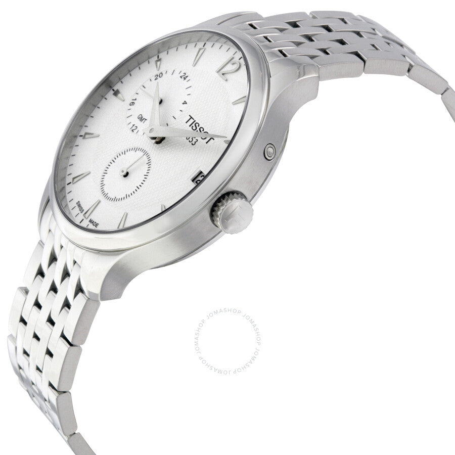 Tissot T-Classic Tradition White Dial Stainless Steel Men's Watch T0636391103700 - Dawson Watches #2