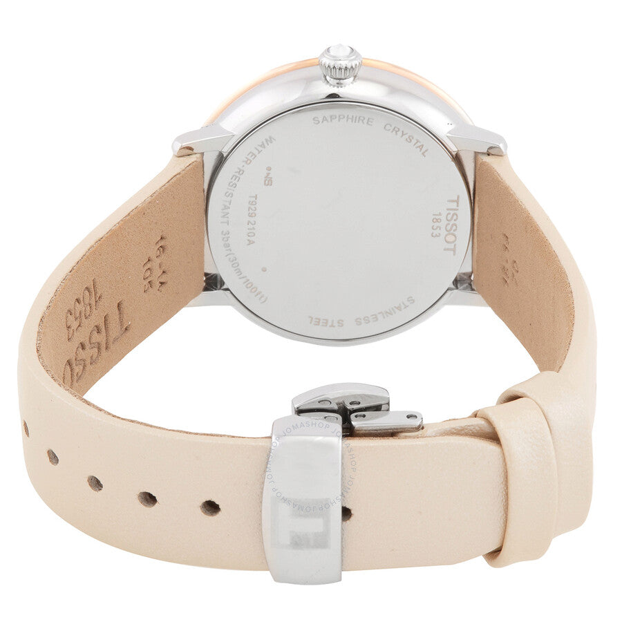 Tissot T-Gold Quartz Ladies Watch T929.210.46.261.00 - Dawson Watches #3