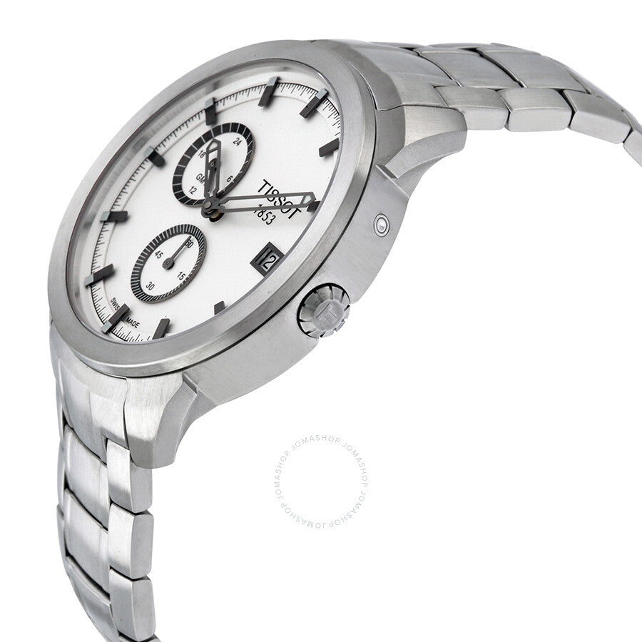 Tissot Titanium GMT White Dial Men's Watch T0694394403100 - Dawson Watches #2