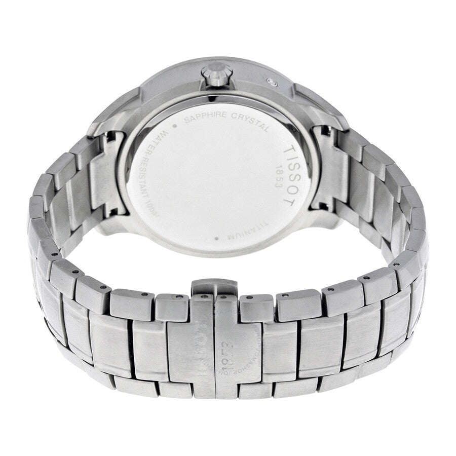Tissot Titanium GMT White Dial Men's Watch T0694394403100 - Dawson Watches #3