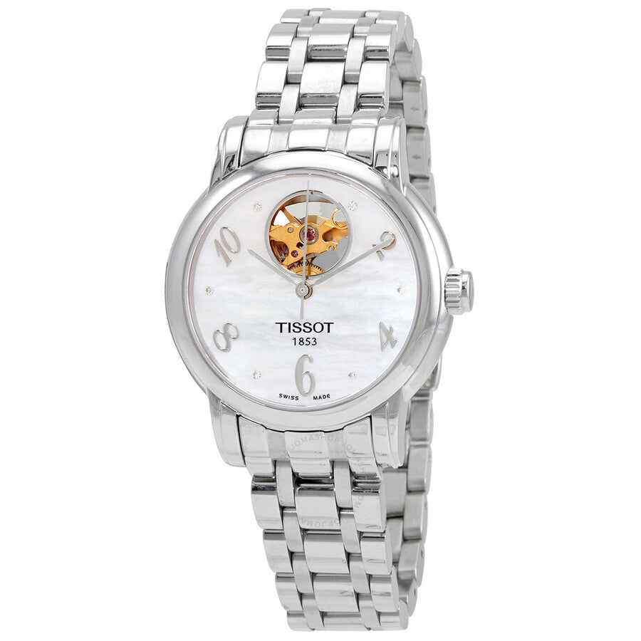Tissot T-Lady Automatic Diamond Ladies Watch T050.207.11.116.00 - Dawson Watches